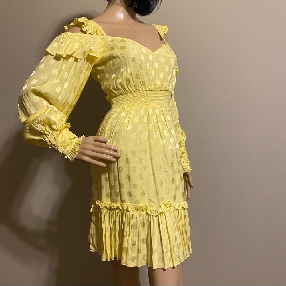 NWT Yellow mini dress by Three Floor